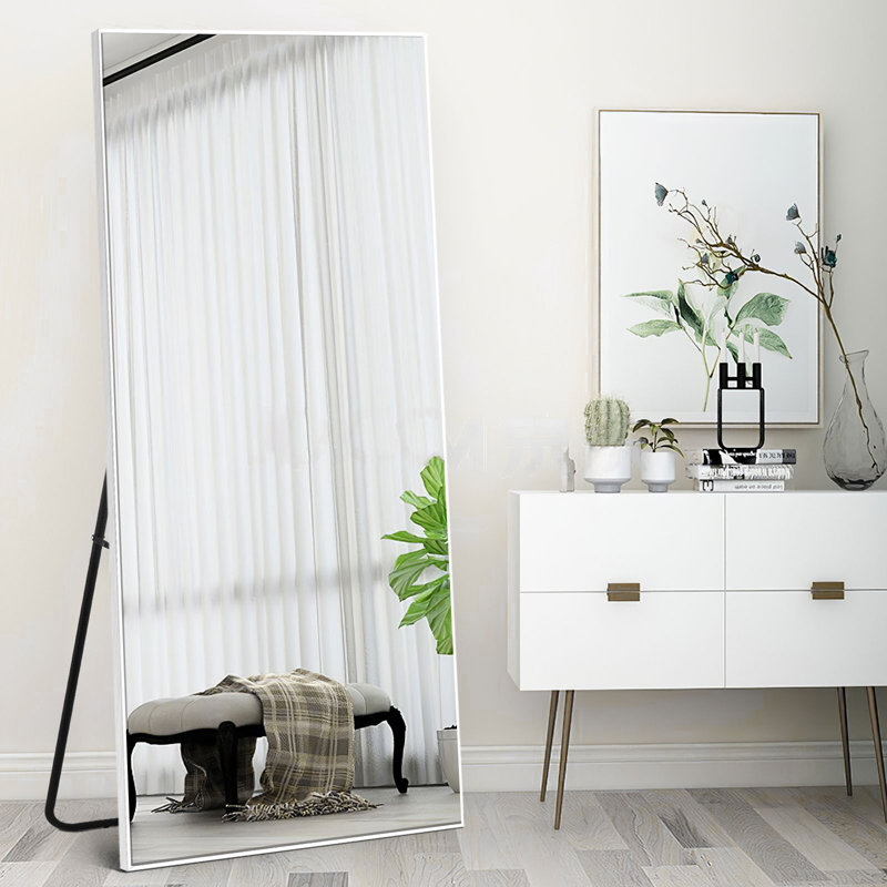 Miroir pleine grandeur Barnab, 70 po x 30 po, Doré