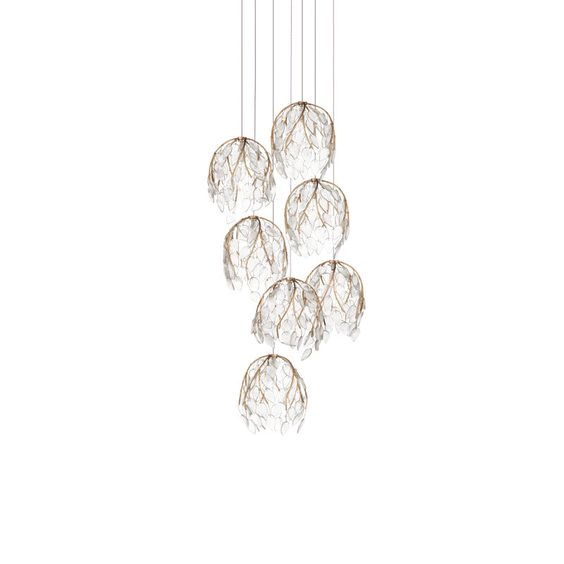 Banyan Pendant, 1050 Lumens, 19" H x 13" W x 13" D