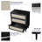 Aizaiah 3 Drawers Rattan Dresser, Modern Wood Dresser Chest with Handles for Bedroom, Hallway, Living Room,-1176894409