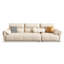 Canapé modulaire en cuir crème blanc cassé-260256235-260256238