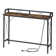 Ramsdell Console Table with Charging Station Behind Couch Table Skinny Narrow Sofa Entryway Table