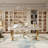 Ressa Luxurious Rectangular Stone Office Computer Writing Desk-1714877841