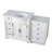 Okane 56'' Single Bathroom Vanity with Carrara Marble Top-1754500978
