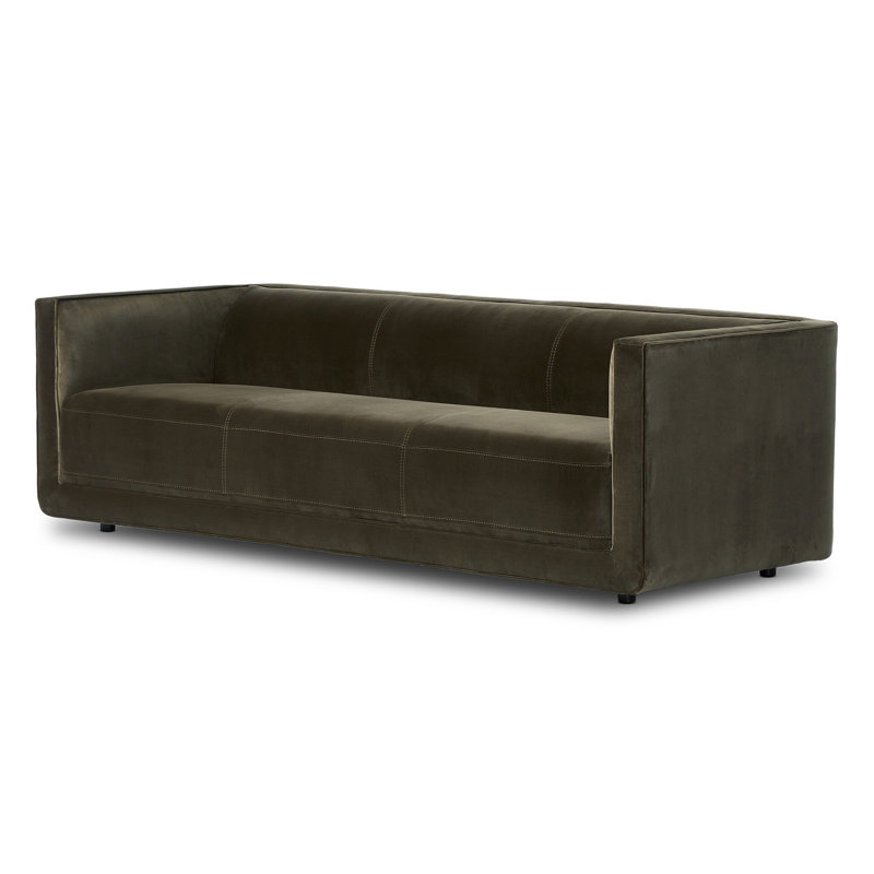 Phillip Sofa, Surrey Olive Polypropylene / Olefin