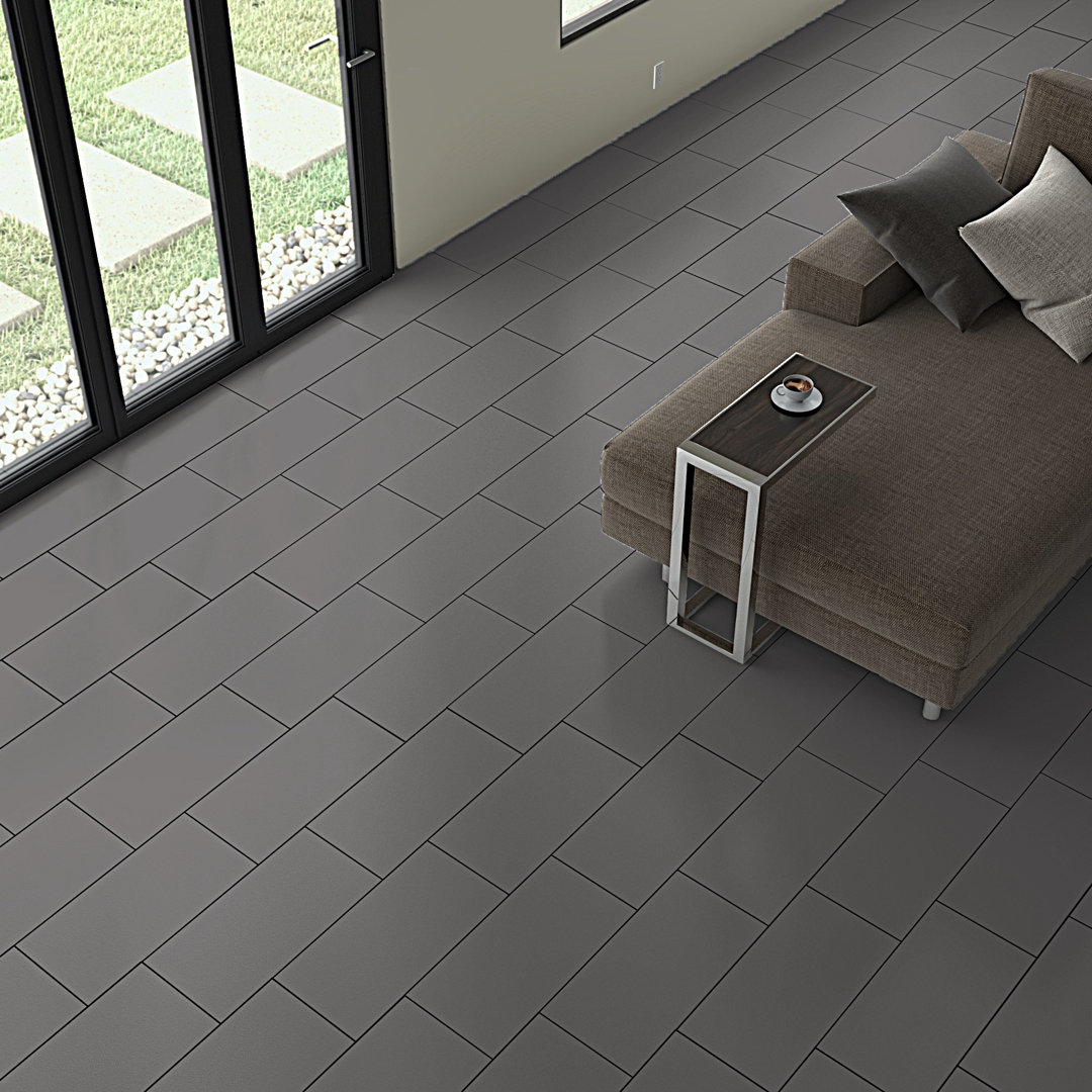 True Story Polished 12'' W x 24'' L Porcelain Throughbody Singular Tile PIXL 