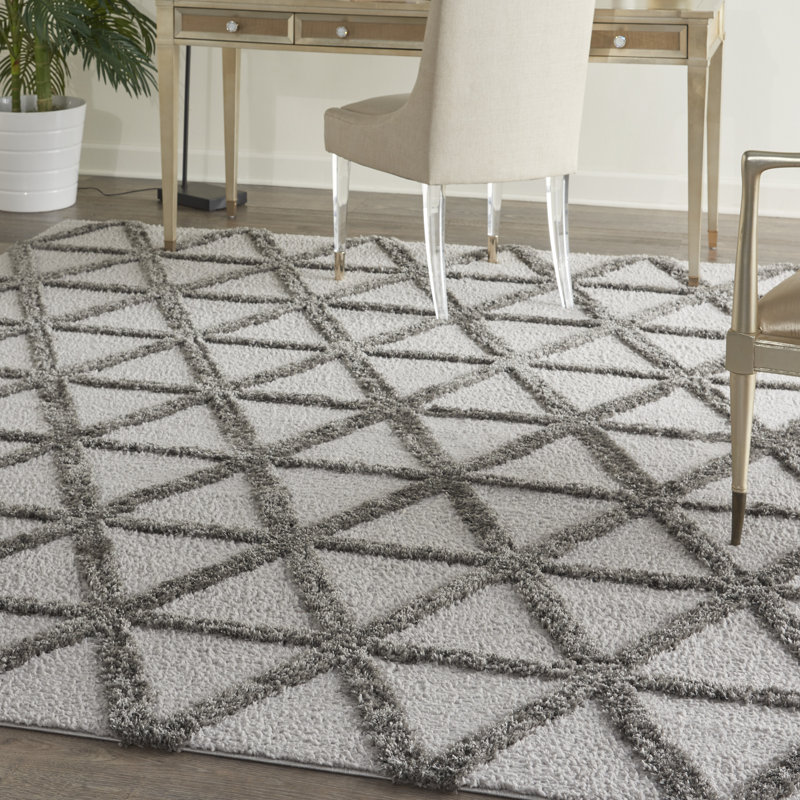 Kaloyan Geometric Indoor Rug, Rectangle 7'10" x 9'10"
