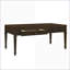 Table basse à 2 tiroirs avec rangement Lily Brown