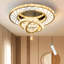 Lustre moderne avec lumières DEL à intensité variable-1556302681