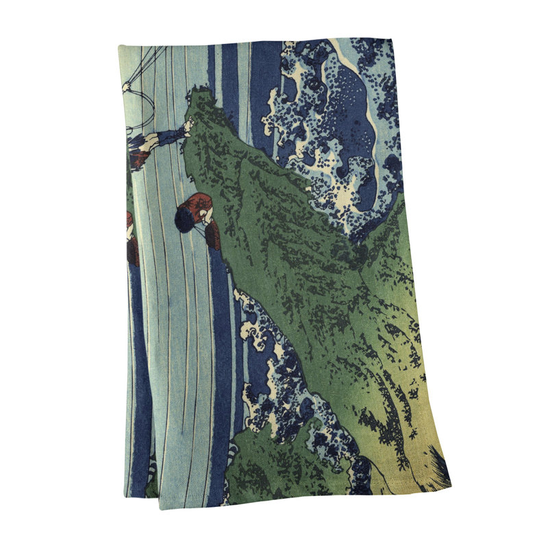 Hague Tea Towel Kitchen Towel, Navy Blue`, Cotton Twill