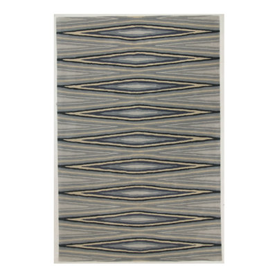 Rectangle Rectangle 6' X 9'; 6' X 9' Area Rug with Non-Slip Backing -  String Matter, 1.184.2099.6.5