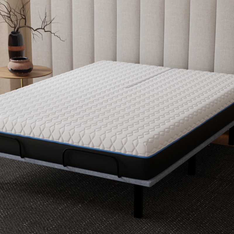 Matelas en mousse viscoélastique 12 pouces, Grand lit