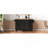 56.5'' Kitchen Island With Drop Leaf, Power Outlet, Embossed Vertical Stripe Rolling Kitchen Cart On Wheels With 4 Doors , 5 Deep Drawers And Adjustable Shelves, For Kitchen, Dining Room