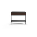 Reveal Glass End Table with Storage