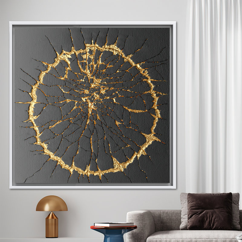Print on Canvas, White Floater Framed, 80 cm H x 80 cm W