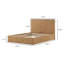 Grand lit plateforme, aucun sommier requis-1514430279