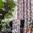 100% Blackout Noise Reducing Floral Pattern Linen Grommets Top Curtain Panels (Set of 2)-225088711-225088709