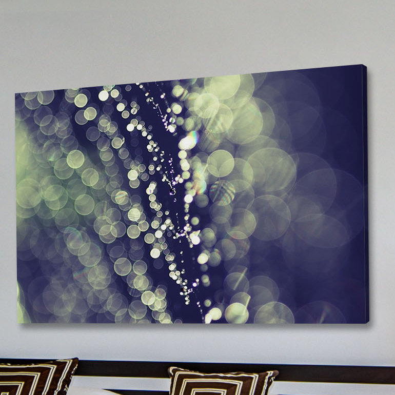 Droplets - Wrapped Canvas Print, 41cm H x 61cm W x 3.8cm D