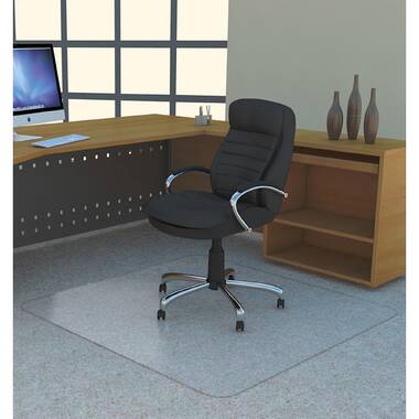 EverLife Chair Mats for Medium Pile Carpet by ES Robbins® ESR122775