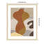 «Cubist Vase IV» par Melissa Wang, reproduction d'art encadrée sur bois-102624392