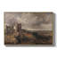 Château de Hadleigh, embouchure de la Tamise, v. 1829 - John Constable, toile tendue avec châssis encadrée-132878578-132878579