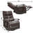 Oganes 31.5'' Wide Faux Leather Recliner-690257889