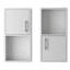 Armoire à pharmacie murale avec rangement ouvert et fermé 2 pièces Haili-1884154425