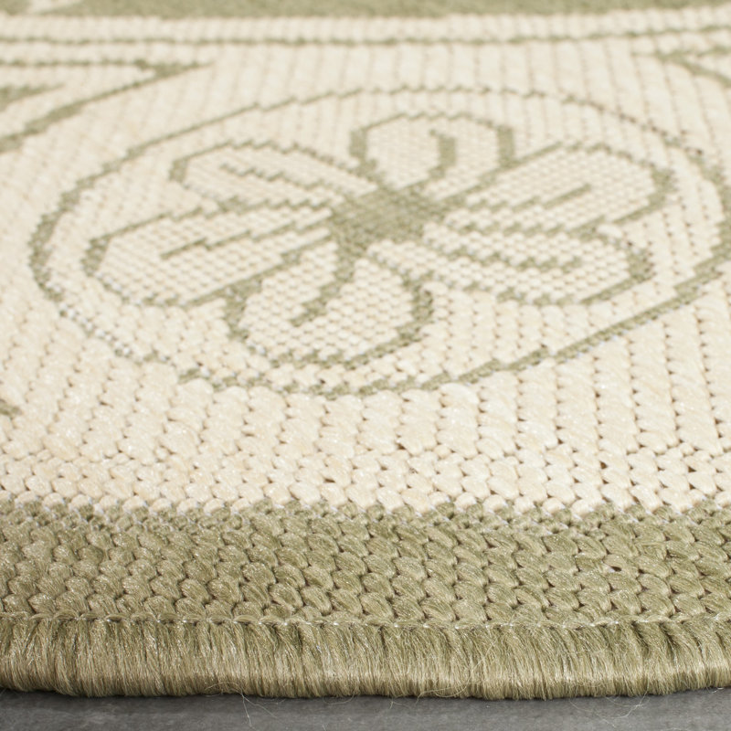 Galena Performance Oriental Indoor/Outdoor Area Rug, Rectangle 2' x 3'7"
