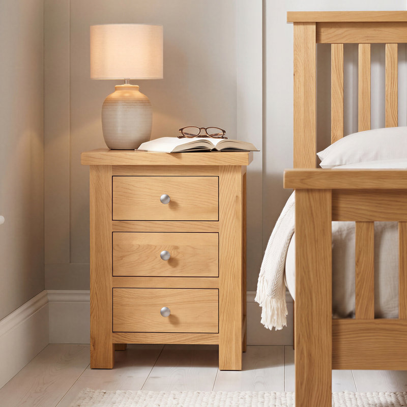 Dover 45 cm W Bedside Table