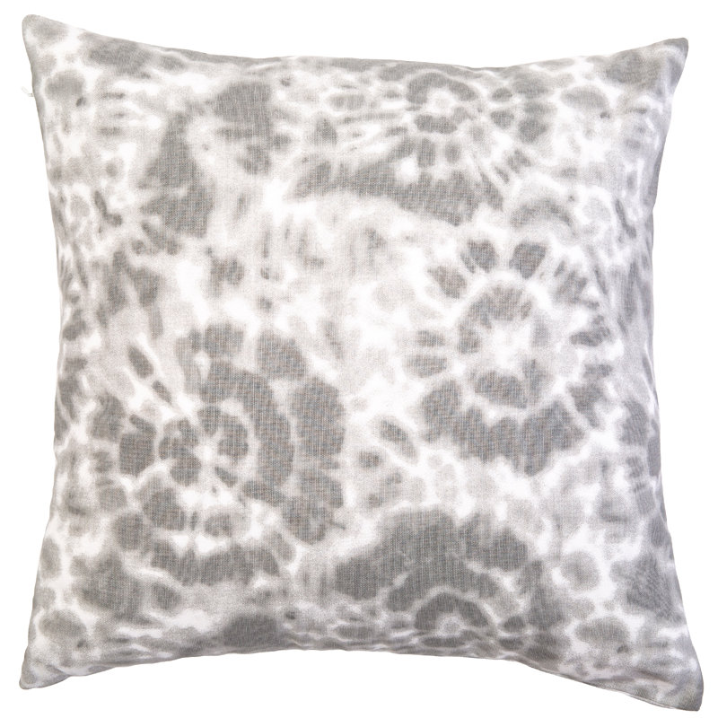 Housse et insert de coussin décoratif carré Peyton, 22 po x 22 po, Gris