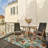 Green/Yellow  Floral Design Performance Outdoor Rug-2025197073