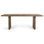 Holmes 80" Mango Wood Dining Table In Brown