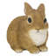 Statue de lapin assis