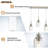 Jaqson 6 - Light Dimmable Cylinder Chandelier