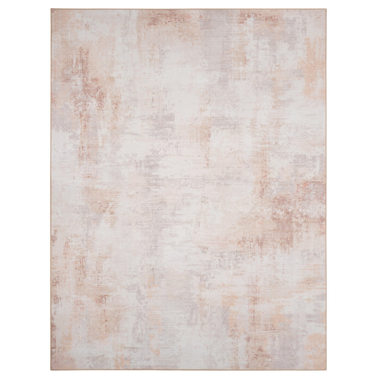 Tapis doux et lavable abstrait
