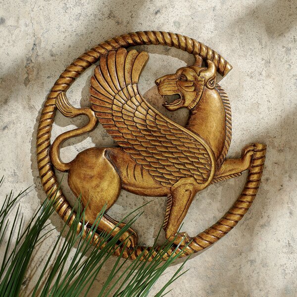 Design Toscano Persian Griffin Wall Sculpture & Reviews | Wayfair