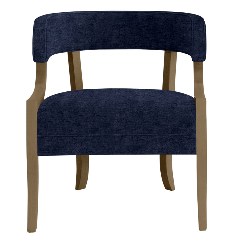 Thom Filicia Home Barrel Chair, Hampton, Nadia Eclipse