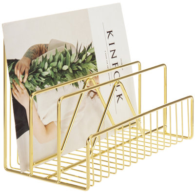 Koemi Metal 3-Slot Desktop Mail File Organiser