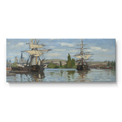 Nautical Series-CDLXV- Toile tendue avec châssis - Prêt à accrocher