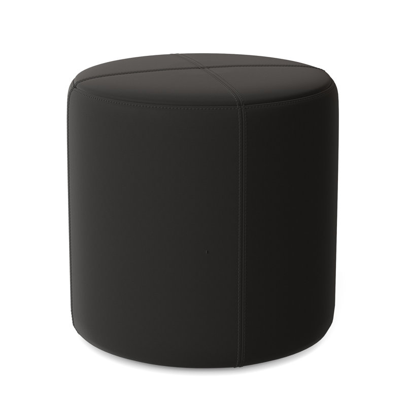 Porthleven Upholstered Ottoman, Klein Black
