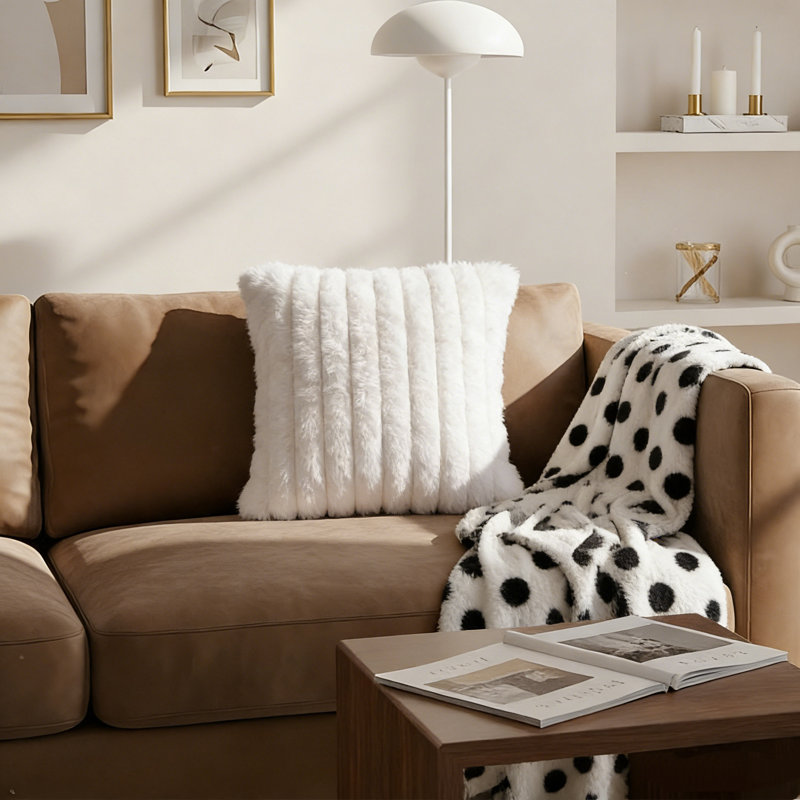 White Backrest Cushion