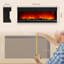 Symple Stuff Black Electric Fireplace with 5652 BTU-183325900