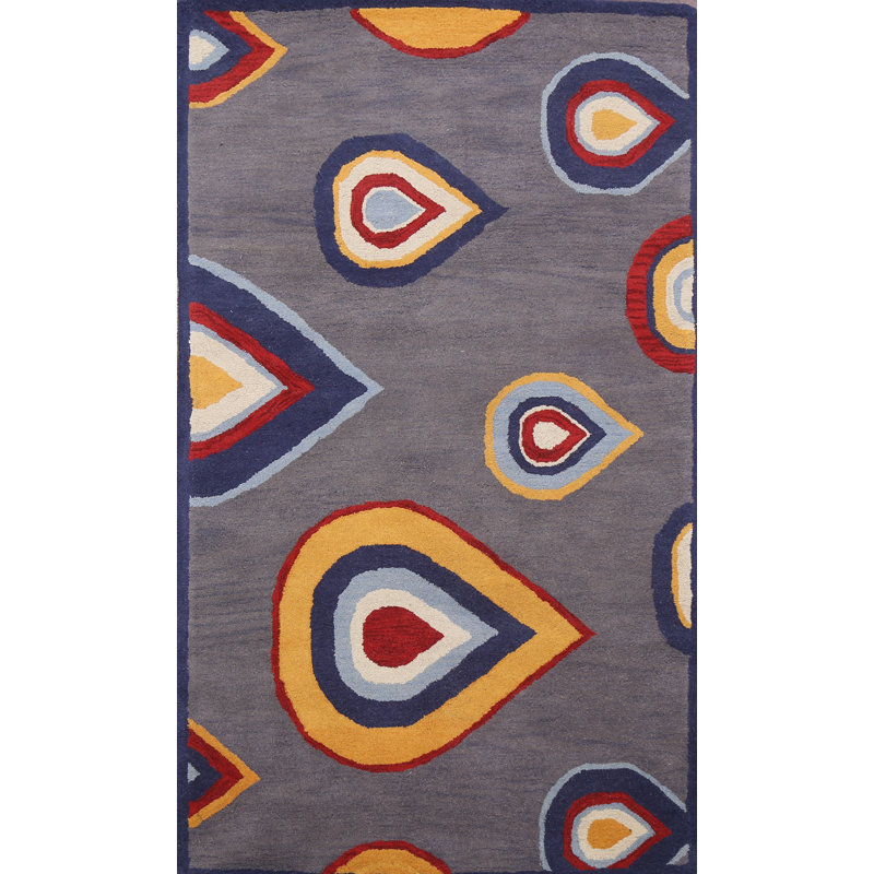 Stanley Wool Abstract Indoor Rug