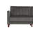 Perdue 81.5" Velvet Square Arm Convertible Sofa-1134429064
