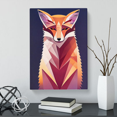 Fox Unique Abstract Vol.2 - Wrapped Canvas