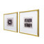 Art mural 23,5 "x 23,5" Grace Agate