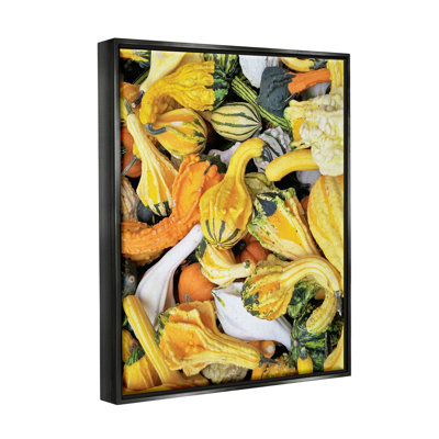 «Mixed Autumn Gourd Arrangement», estampe numérique par Lil 'Rue