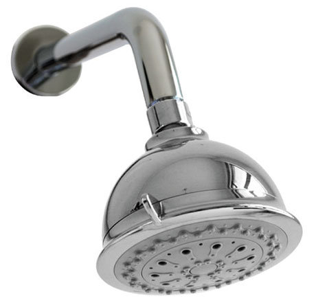 Super Rain Rain Adjustable Shower Head, Brushed Nickel