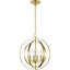 Luminaire suspendu de style sphère unique à 4 lumières Morganti-53513427