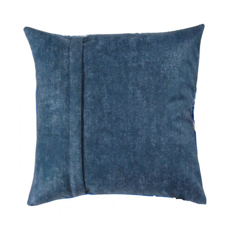 Coussin décoratif en velours Pasargad 16 po x 16 po