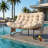 Oversized Double-Person Papasan Loveseat With Side Pockets-1395845079